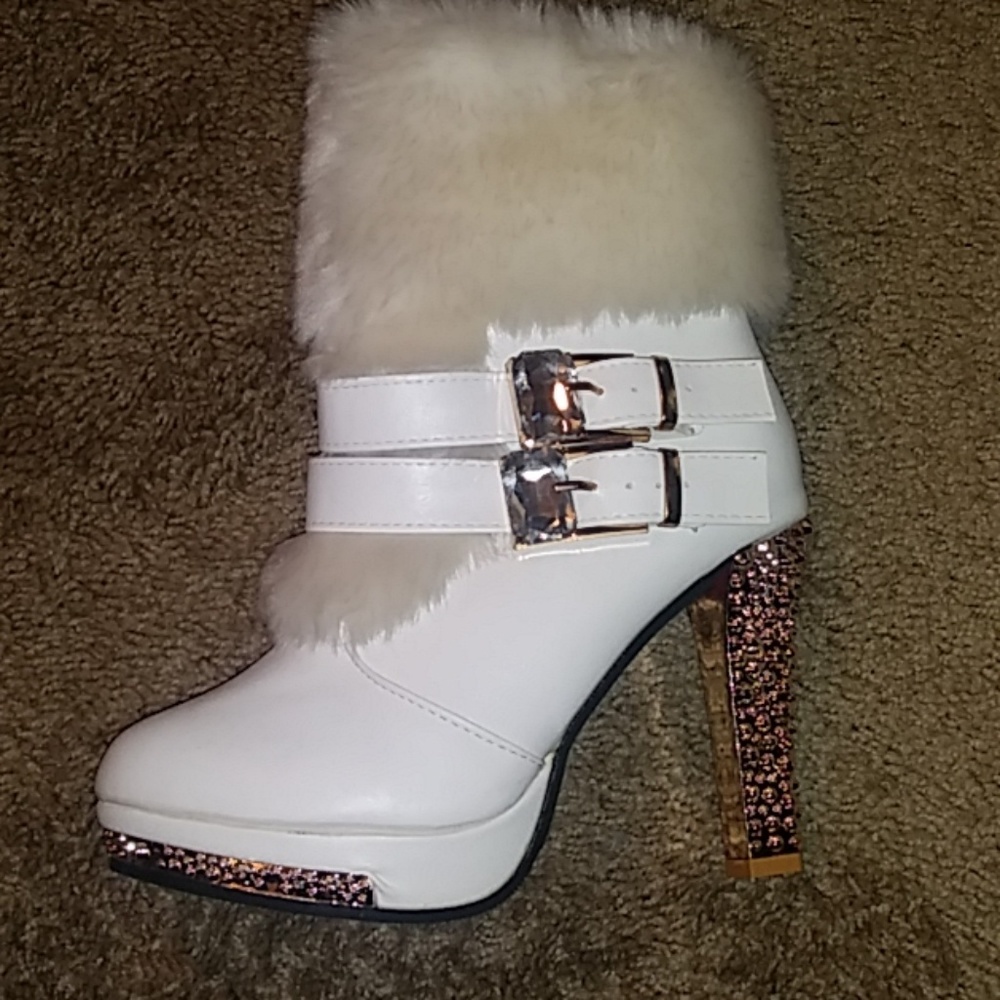 Beautiful fur boots